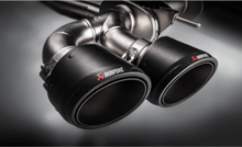 Load image into Gallery viewer, Akrapovic 08-18 Nissan GTR Evolution Race Line w/o Cat w/ Carbon Tips

